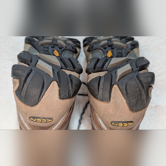 Keen Targhee II Women's 7 Waterproof Mid Lace-up Leather Rugged Hiking Boots - Picture 8 of 13